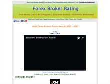 Tablet Screenshot of forex-brokers.forexth.com