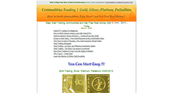 Desktop Screenshot of commodities-trading.forexth.com